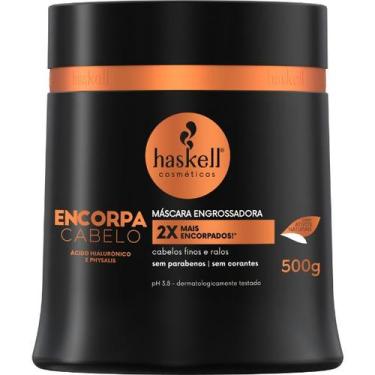 Imagem de Máscara engrossadora Encorpa Cabelo 500ml Haskell