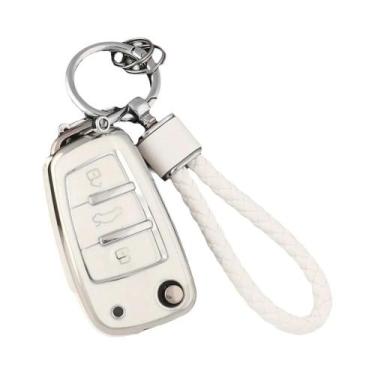 Imagem de Capa De Chave De Carro Em TPU Para Audi A4 A6 A1 A3 Q3 Q7 TT R8 S3 S6 