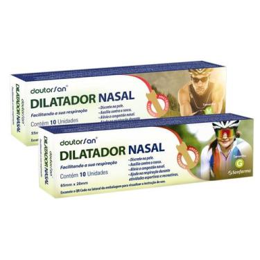 Imagem de Dilatador Nasal Uso Masculino e Feminino Caixa com 10unidades Doutorsa