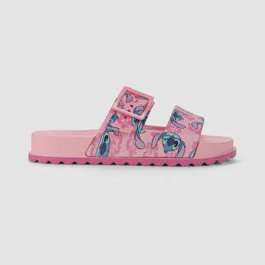 Imagem de Chinelo Menina Grendene Kids Slide Stitch Summer Rosa 23198