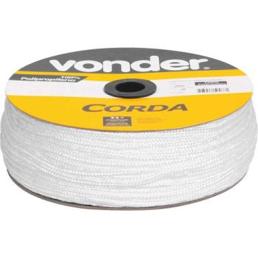 Imagem de Corda Multifilamento Trançada 5,0 mm x 250 m, em Carretel, Vonder