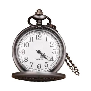 Imagem de Colar Com Relógio De Bolso Vintage Soviético Martelo E Foice Para Home