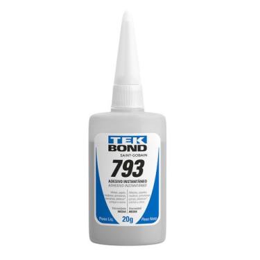 Imagem de Cola Instantanea 793 Tekbond Bico Antientupimento 20g Unid