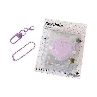 Imagem de Álbum Transparente Kawaii Para Cartões De Fotos De 2 Polegadas, 16 Pág