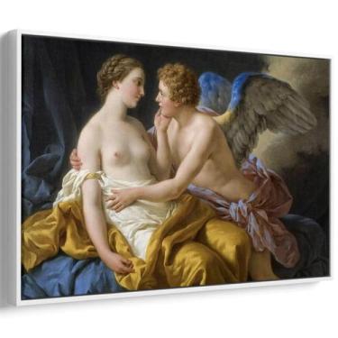 Imagem de Quadro Cupido e Psiquê - Louis Jean François Lagrenee (1754) - Mioquad