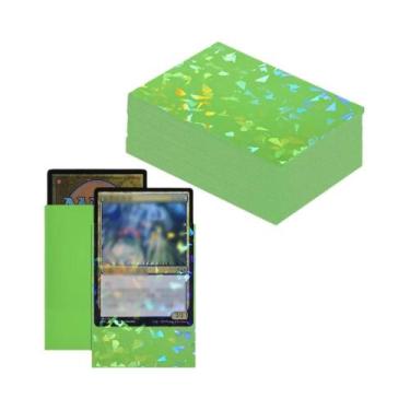 Imagem de Protetores De Cartão Holográficos Brilhantes (60 Unidades, 66x91mm) An