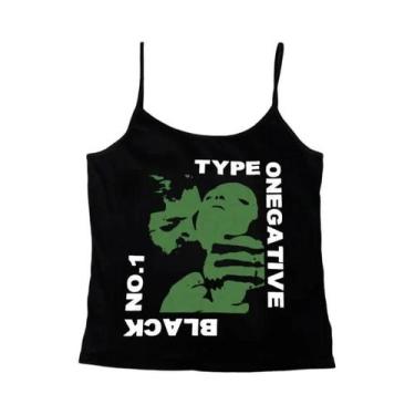 Imagem de Camiseta Regata Feminina Vintage Y2K Harajuku Anos 90 Com Estampa Anim