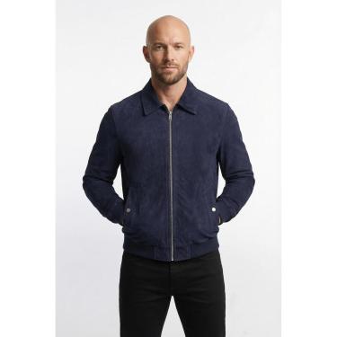 Imagem de Jaqueta masculina suede com gola 69389-Masculino