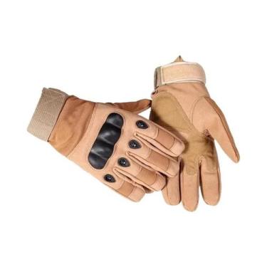 Imagem de Luvas Táticas Militares Masculinas Antiderrapantes Para Tiro Com Arma 