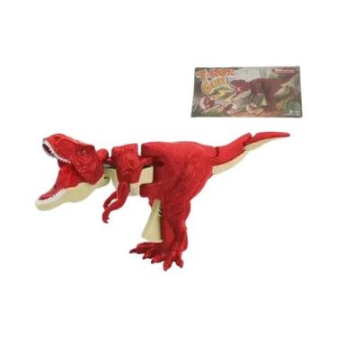 Imagem de Brinquedo Antiestresse Para Meninos Dinossauros Com Arma E Movimento T