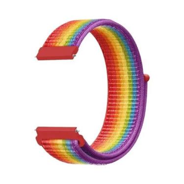 Imagem de Pulseira De Nylon Respirável De 20mm Para Amazfit Active 2 GTS 4 3 Min