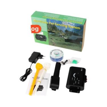 Imagem de Sistema De Cerca Elétrica Invisível Sem Fio Para Cães Com Modo De Som 