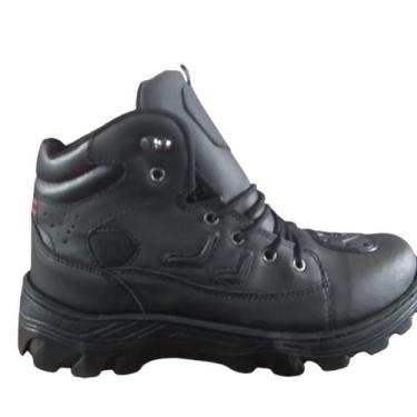 Imagem de Bota Masculina Coturno Moto Marathon Motoqueiro  Reforço 1061 - -, Pre