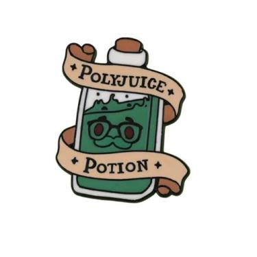 Imagem de Broche Frasco de Poção Mágica Polissuco - NACIONAL