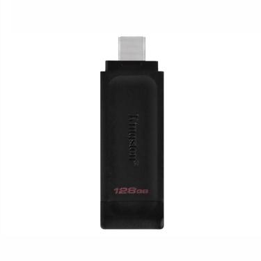 Imagem de Pendrive Kingston DT70 128GB USB Type-C 3.2 Preto Kingston