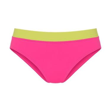 Imagem de Biquíni Infantojuvenil Midi Praia Kids Lupo, Pink com verde fluor, 12