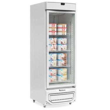 Imagem de Freezer Vertical Gelopar Automático 572L Vidro GFI57LP Branco 220V