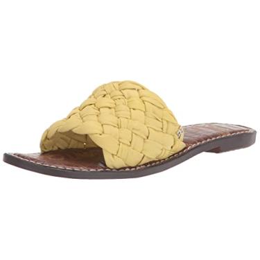 Imagem de Sam Edelman Sandália rasteira feminina Griffin, Amarelo manteiga, 35