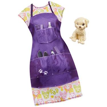 Imagem de Barbie Clothes -- Career Outfit Doll, Pet Groomer with Puppy