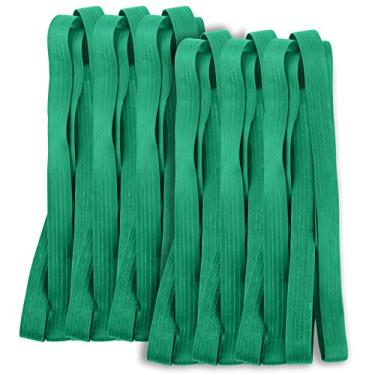 Imagem de Kitchentoolz Faixa de borracha de 66 cm para latas de lixo grandes de 180 litros - extra durável e resistente ao calor - faixa para saco de lixo - pacote com 6