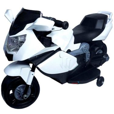 Imagem de Mini Moto Elétrica Infantil 6V Importway Luzes Som Branca
