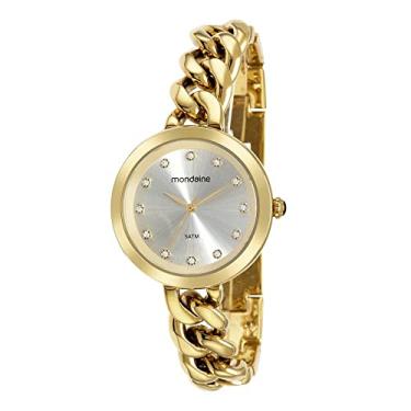 Imagem de Relogio Mondaine Feminino Ref: 32307lpmvdm1 Bracelete Dourado