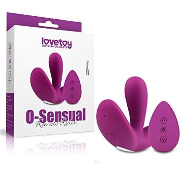 Imagem de Estimulador de Ponto G e Clitóris com Controle Remoto O-Sensual Remote Rider Roxo - Lovetoy
