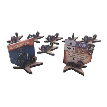 Imagem de Kit de Suportes Para Tokens de Monstros Épicos Para Eldritch Horror, Bucaneiros Jogos (10 Unidades)