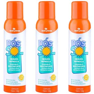 Imagem de 3 PÓS SOL INFANTIL REFRESCANTE - 150ML - BABYDEAS