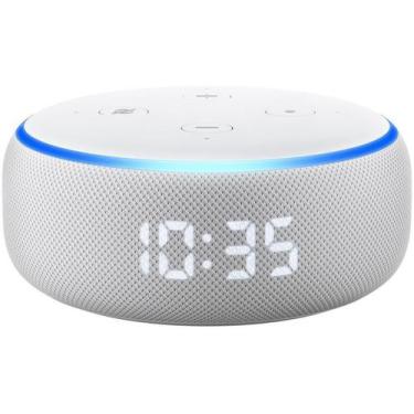 Imagem de Echo Dot 3ª Geração Smart Speaker Com Relógio - Com Alexa Amazon