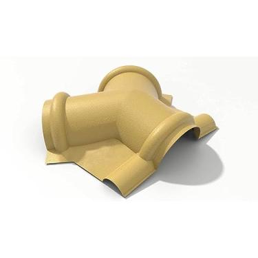 Imagem de Cumeeira Triangular Plan Permatti Marfim