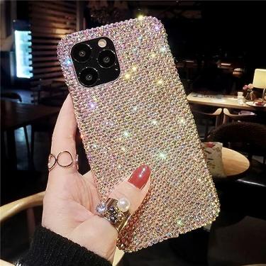 Imagem de Capa de telefone com diamante de cristal brilhante para Samsung S23 S22 S21 S20 S10 Plus Ultra Note 10 20 ZFlip 3 ZFold 4 Capa, Multi, para Galaxy Z Flip 4