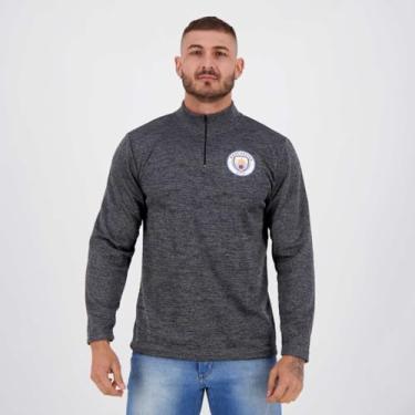 Imagem de Blusão Manchester City Authentic Azul