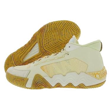 Imagem de New Balance Sapatos Masculinos Kawhi 2 Tamanho 40, Cor: Brilho Do Amanhecer/Brilho Do Sol/Sal Marinho - Branco