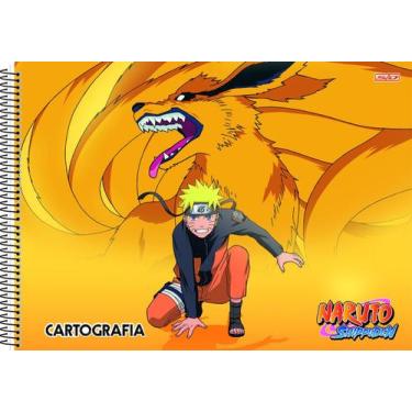 Imagem de Caderno Cartografia E Desenho Naruto  60 Folhas-Sd