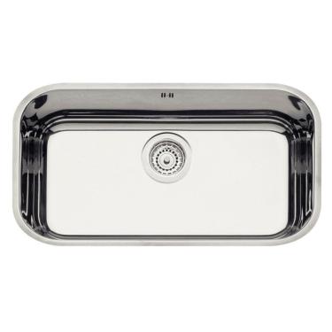 Imagem de Cuba de Encaixe Para Embutir Lavínia 29l em Aço Inox Alto Brilho 56x34 - Tramontina 940...