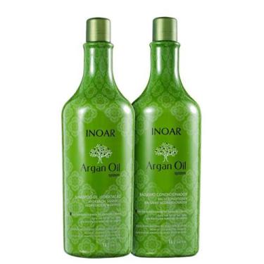 Imagem de Inoar Kit Argan Oil - Shampoo E Condicionador 1000ml