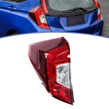 Imagem de JESYMBX Para Honda FIT JAZZ GK5 GP5 2014-2020 Lâmpada de freio de freio esquerdo da luz traseira do para-choque