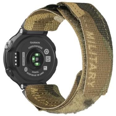 Imagem de Pulseira de relógio Hemsut compatível com Garmin 220/230/235/620/630/735XT/235 Lite Forerunner 235, resistente para mulheres e homens