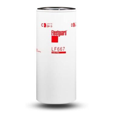 Imagem de DSS AUTO PARTS Compatível com filtro de lubrificante de óleo Cummins Fleetguard Filtração Spin-Off de fluxo completo Fleetguard LF667 B7600 DN-P553191-1PC