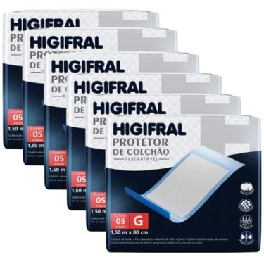 Imagem de Protetor Descartável Higifral G - Kit com 8 unidades
