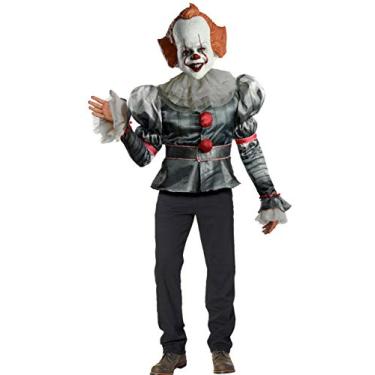 Imagem de Rubie's Fantasia masculina de luxo Pennywise Adulto Filme IT Capítulo 2, Conforme mostrado., Extra-Large