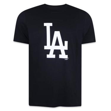 Imagem de Camiseta New Era Big Logo MLB Los Angeles Dodgers Masculino - Preto