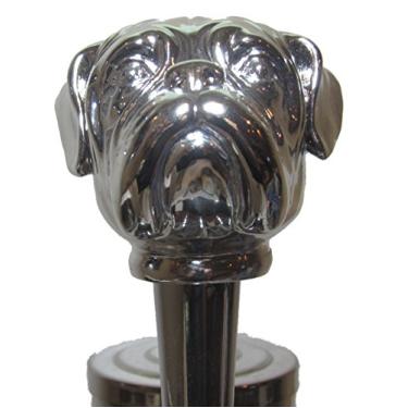 Imagem de Alça cromada Bulldog Beer Tap Bar esportivo Kegerator Resina Zombie Breweriana Mac