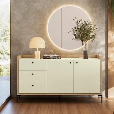 Imagem de Buffet Aparador Linus 4 Portas Ambiente Principal Sala de Jantar Itapuã