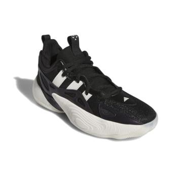 Imagem de adidas Tênis unissex Trae Young Unlimited 2 Low Trae, Preto/Branco Nuvem, Preto Aurora, 9 Women/8 Men