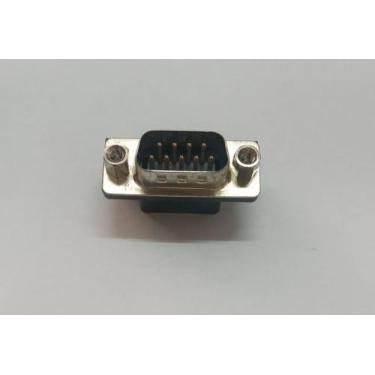 Imagem de Conector Db9 Macho 90 Graus Solda Placa - Kit 10 Peças - Four Solution