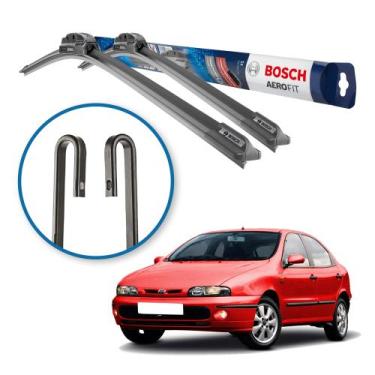 Imagem de Palheta Limpador Parabrisa Fiat Uno Palio Toro UnoMille Bosch Aerofit,