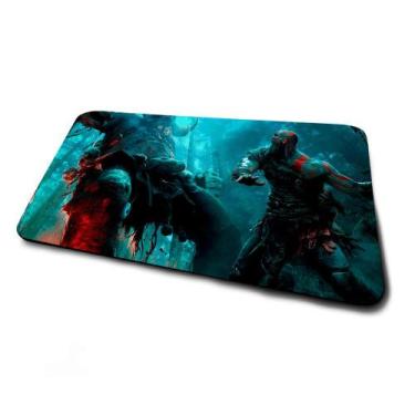 Imagem de Mouse Pad Gamer God of War 4 Troll - Império da Impressão, 60cm x 35cm