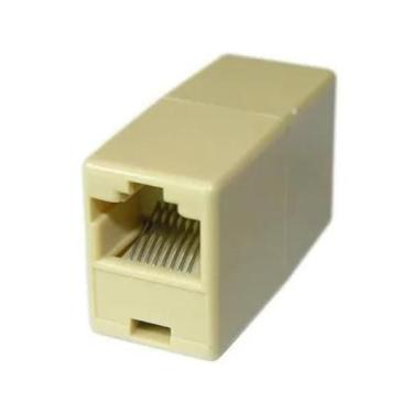 Imagem de 10 Emendas Para Rj-45 De Plástico - Hedmax